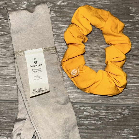 Unused Bundle: Lululemon Accessories: All Night Headband & Uplifting Scrunchie - Picture 5 of 7